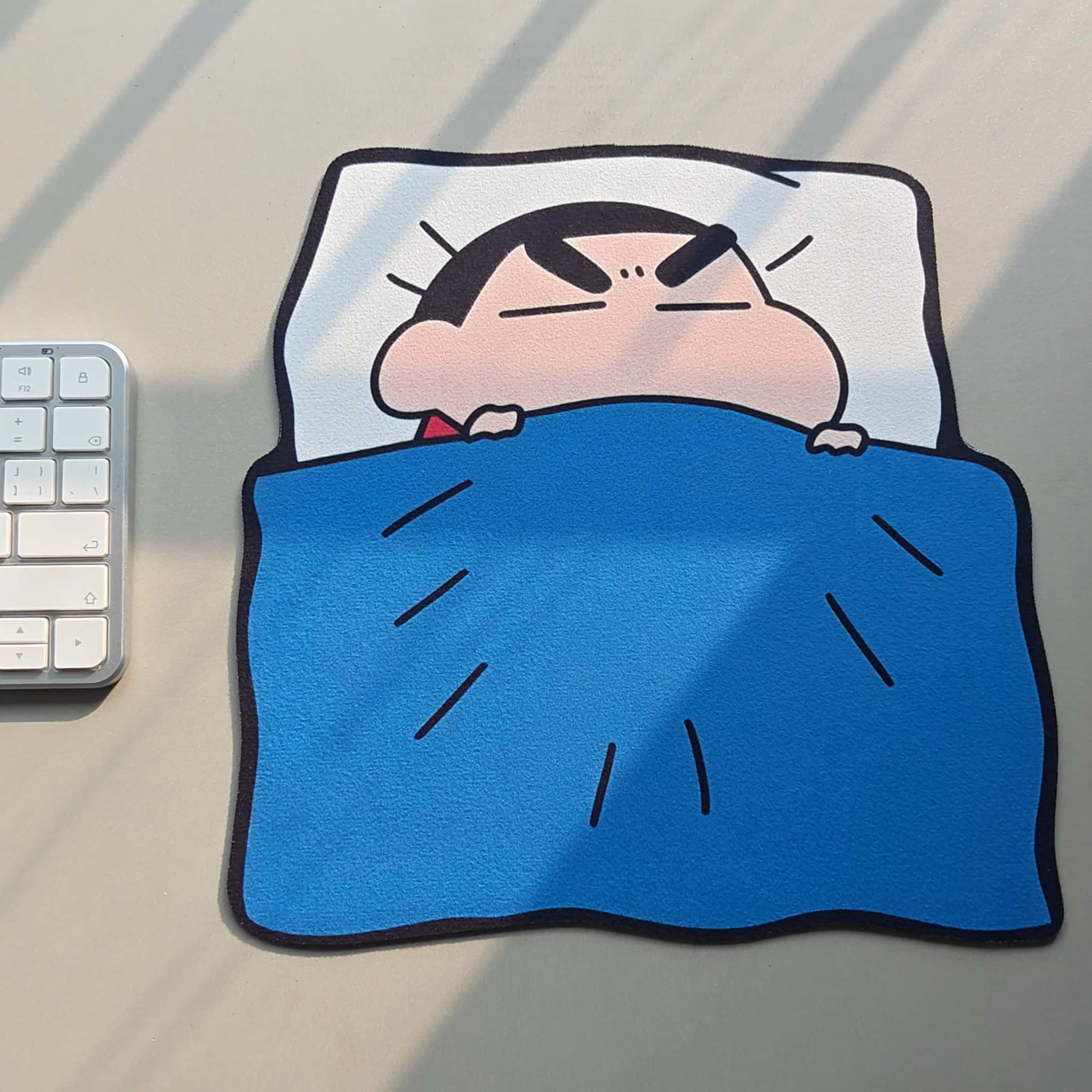 Desk Setup Cozy - แผ่นรองเมาส์ลายการ์ตูน Crayon Shinchan น่ารัก ลดราคาพิเศษ ฐานยางกันลื่น