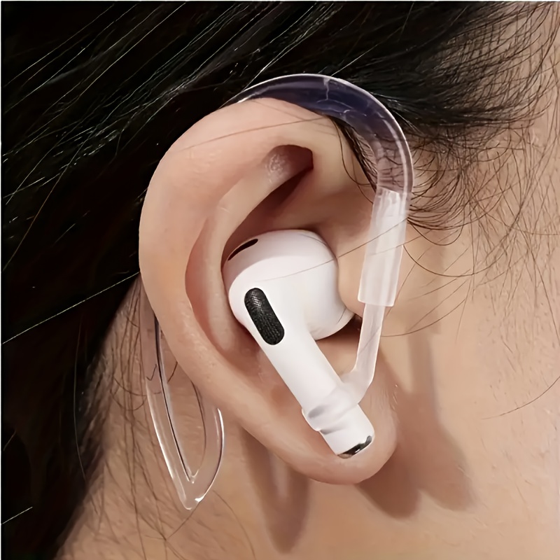 Headphone Hook Under - ตะขอเกี่ยวหูฟังแบบหมุนได้และยืดหดได้ 2 ชิ้น อุปกรณ์เสริมสำหรับยึดหูฟังไร้สายป้องกันการหล่นและป้องกันการสูญหาย