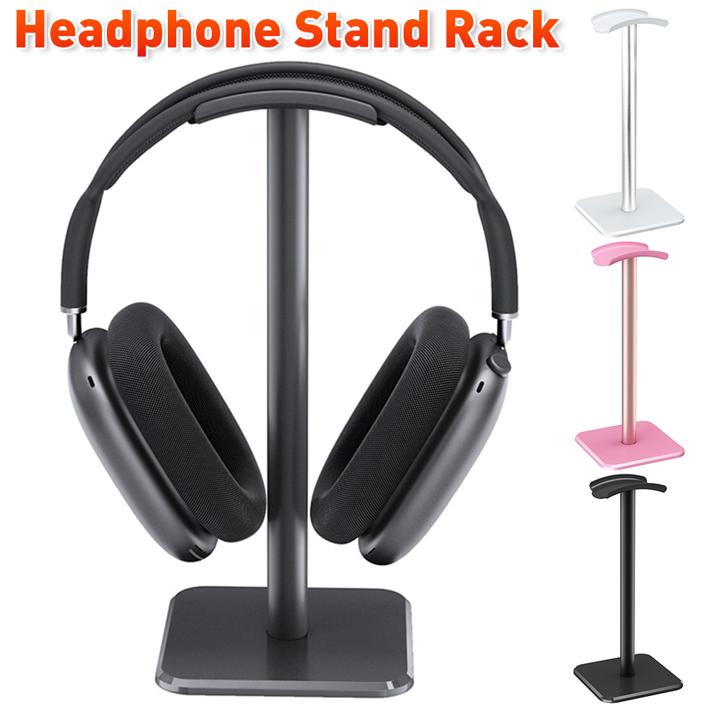 Headphone Hook Under - ชั้นวางหูฟังอลูมิเนียมอัลลอยด์ชุดหูฟังขาตั้งประหยัดพื้นที่ออแกไนเซอร์ตั้งโต๊ะที่แขวนหูฟังหูฟังเกม