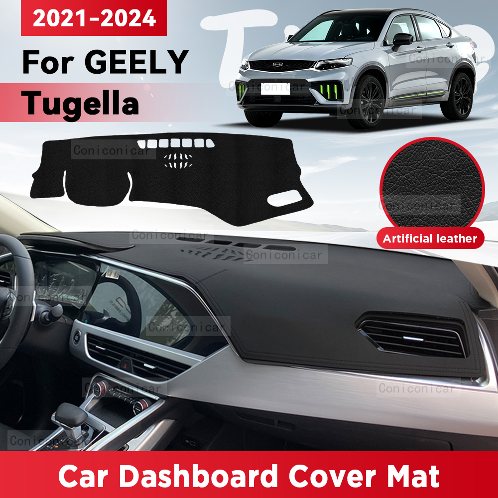 Desk Setup Cozy - Geely tugella แผ่นแผงหน้าปัดรถยนต์2021-2024แผ่นบังแดดแผ่นหลีกเลี่ยงแสงอุปกรณ์ป้องกันพรมสำหรับโต๊ะทำงาน