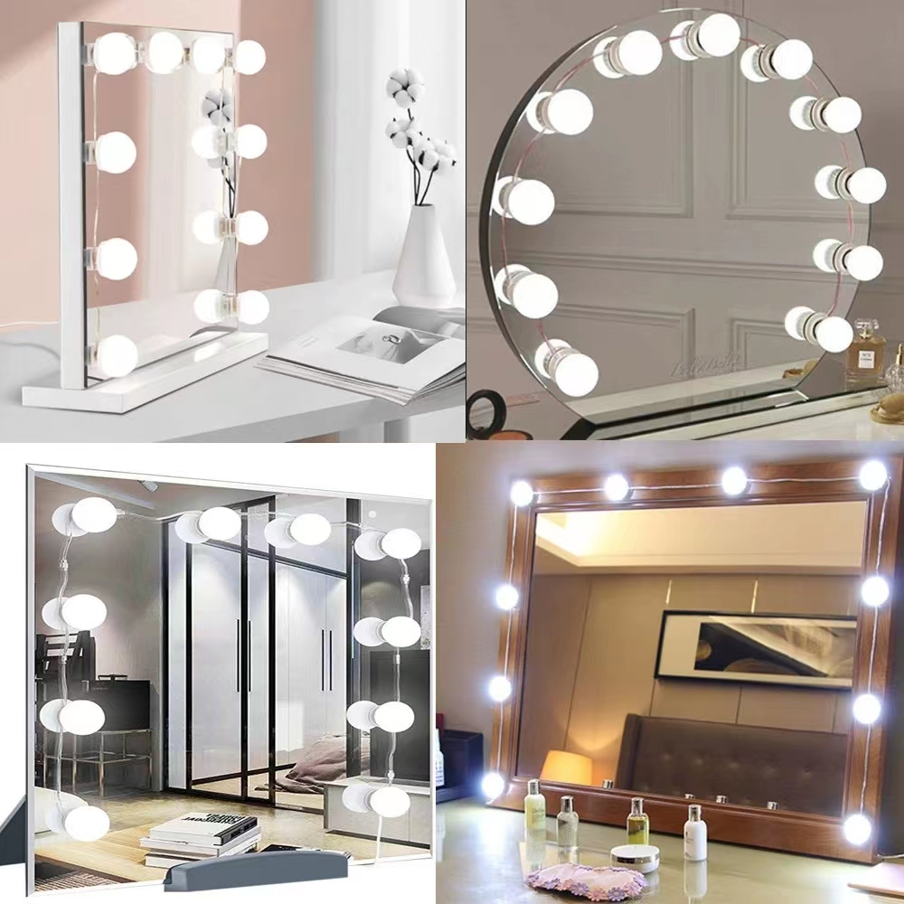Desk Setup Lamp - ไฟ LED วางกระจกแต่งหน้าหลอดไฟ, กระจกแต่งหน้า Vanity LED