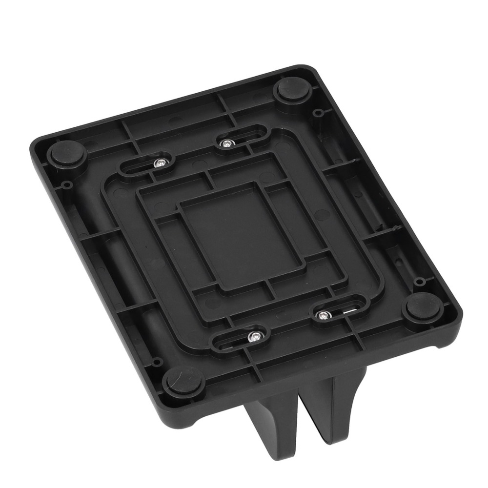 Vertical Laptop Stand - ขาตั้งแล็ปท็อปแนวตั้งพลาสติกสีดำ หลายขนาด ที่วางแล็ปท็อป อุปกรณ์จัดระเบียบ ขาตั้งแล็ปท็อป สำหรับใช้ในบ้านและสำนักงาน
