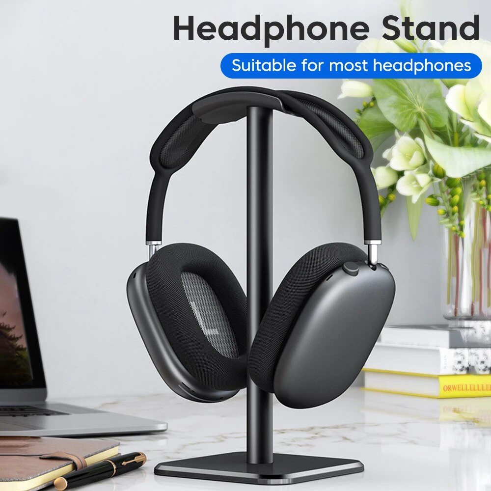 Headphone Hook Under - Universal ขาตั้งหูฟังอลูมิเนียมชุดหูฟังสําหรับหูฟังสําหรับเล่นเกมเดสก์ท็อปหูฟังผู้ถือสนับสนุน