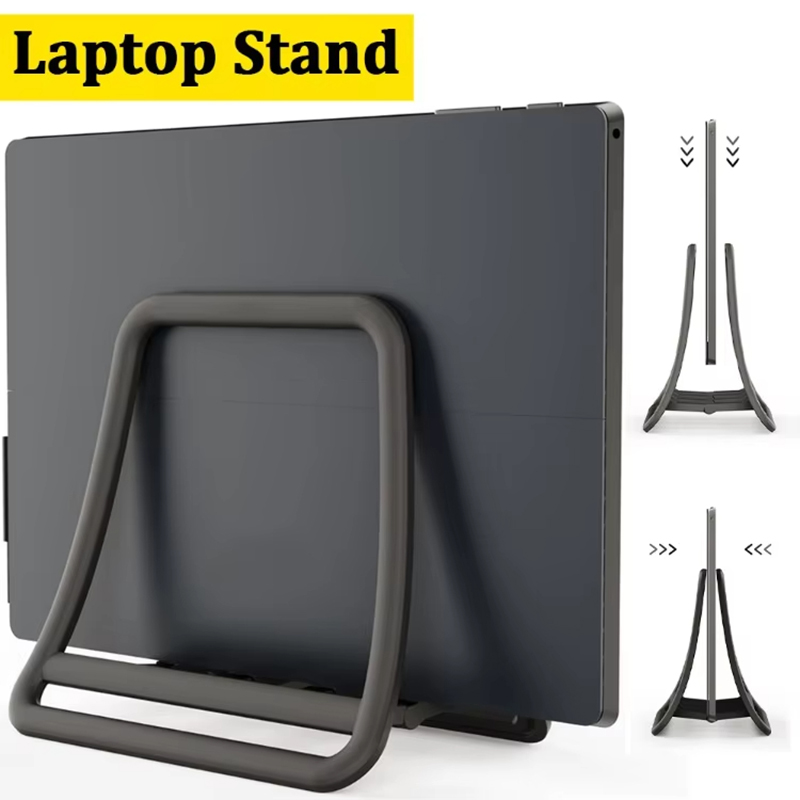 Vertical Laptop Stand - ขาตั้งแล็ปท็อปแนวตั้ง ประหยัดพื้นที่ ขาตั้งแล็ปท็อปแบบถอดได้ สำหรับ Macbook Air