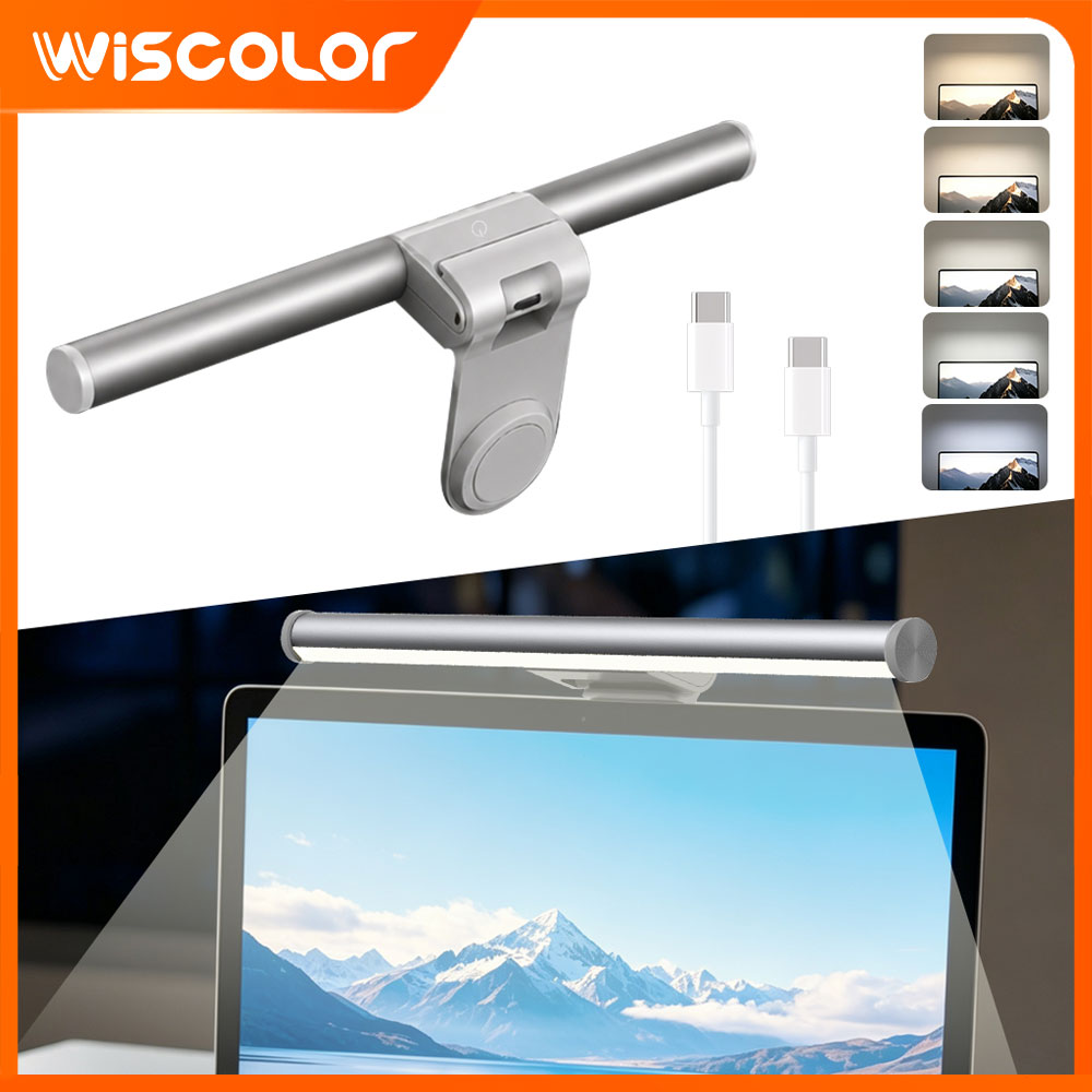 Setup Desk Monitor - ไฟ LED RGBIC สำหรับติดตั้ง ปรับความสว่างได้ แถบไฟสำหรับจอภาพ