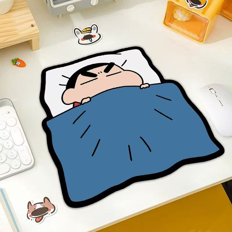 แผ่นรองเมาส์ลายการ์ตูน Crayon  - Desk Setup Cozy บทวิจารณ์และราคา