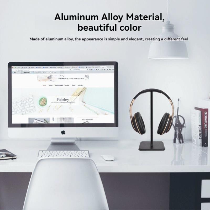 ขาตั้งหูฟังอเนกประสงค์แบบพกพา  - Headphone Hook Under บทวิจารณ์และราคา