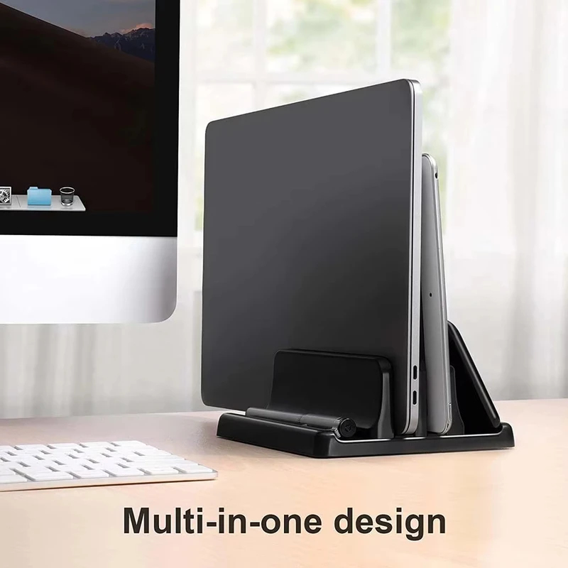 ขาตั้งแล็ปท็อปแนวตั้ง 4 in 1 ป - Vertical Laptop Stand บทวิจารณ์และราคา