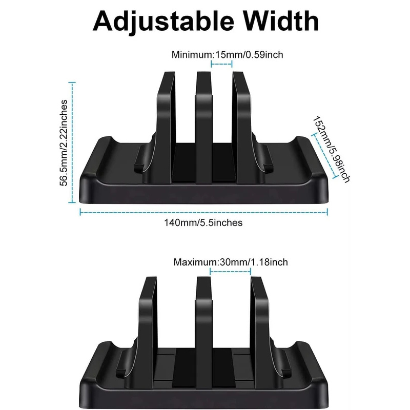 ขาตั้งแล็ปท็อปแนวตั้ง 4 in 1 ป - Vertical Laptop Stand บทวิจารณ์และราคา
