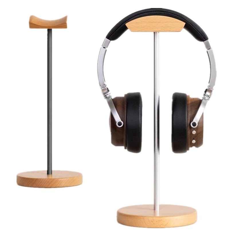 ขาตั้งหูฟังไม้แบล็ควอลนัทและอะ - Headphone Hook Under บทวิจารณ์และราคา