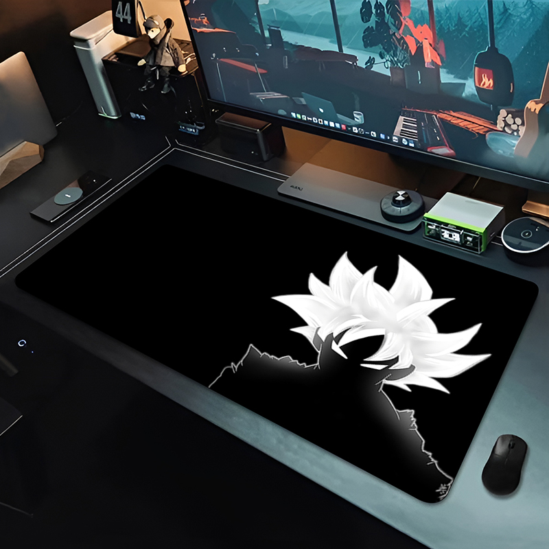 แผ่นรองเมาส์อนิเมะ DBZ สีดำ ลา - Desk Setup Accessories บทวิจารณ์และราคา