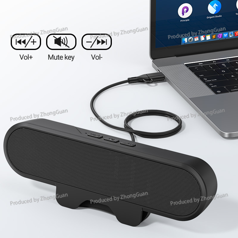 ลำโพงซาวด์บาร์แบบหนีบ Mz-630 ส - Desk Setup With Speakers บทวิจารณ์และราคา