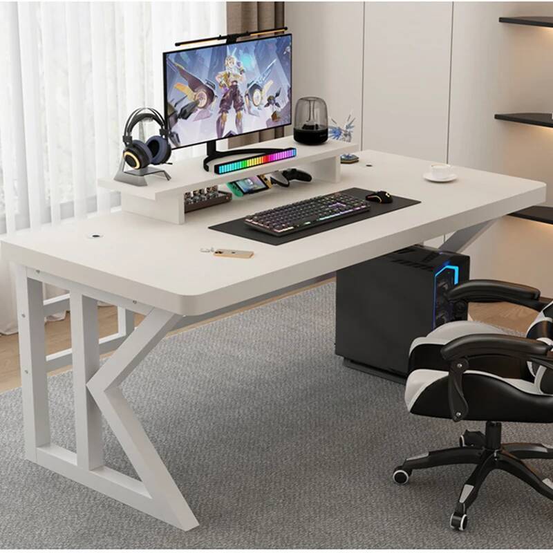 โต๊ะเกมมิ่งรูปตัว L โต๊ะวางแล็ - Desk Setup With Laptop And Monitor บทวิจารณ์และราคา