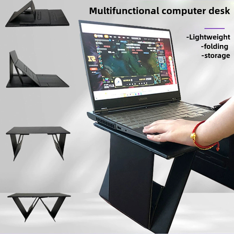 ขาตั้งแล็ปท็อปแบบพับได้อเนกประ - Desk Setup Essentials บทวิจารณ์และราคา