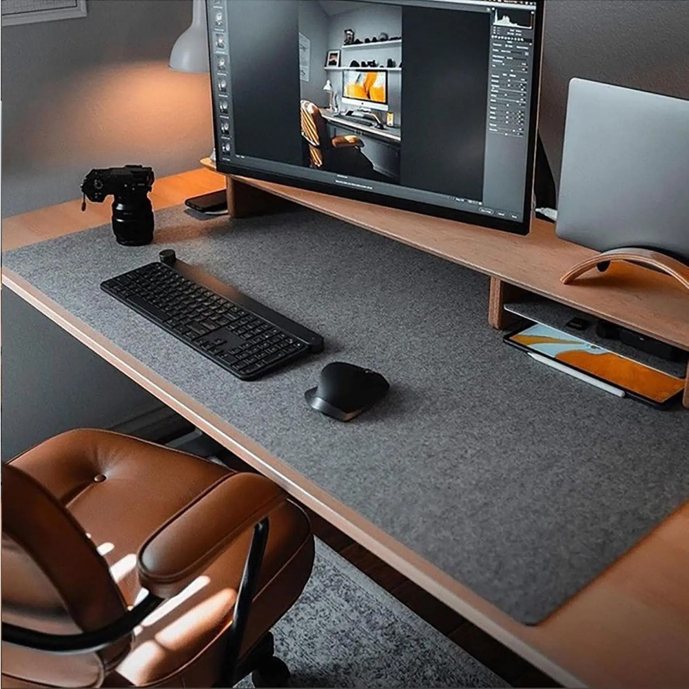 แผ่นรองโต๊ะทำงาน แผ่นรองคอมพิว - Desk Setup Cozy บทวิจารณ์และราคา