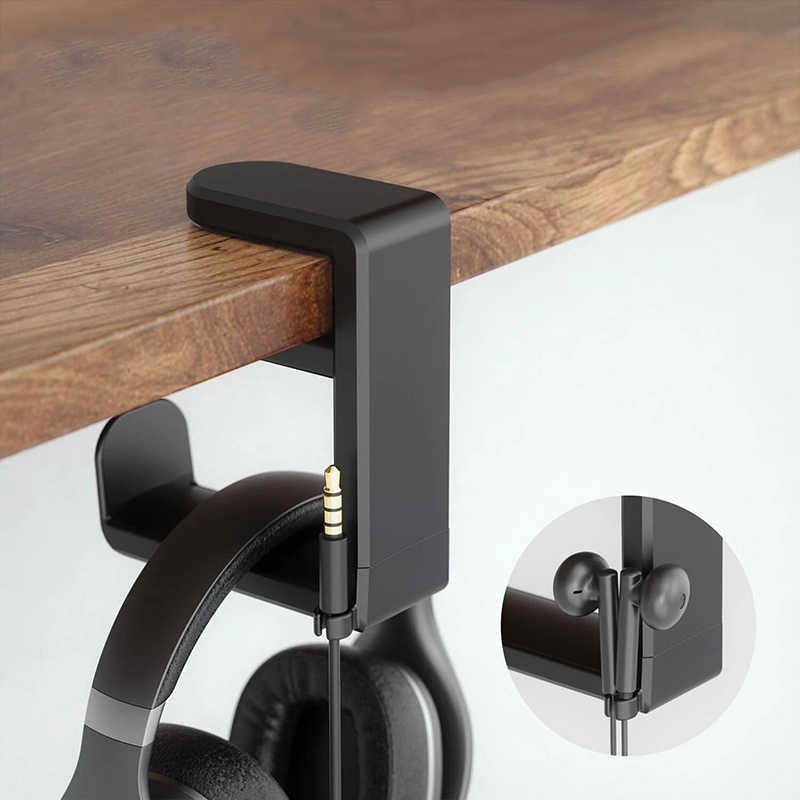 ยูนิเวอร์แซล เดสก์ท็อป 360 °   - Headphone Hook Under บทวิจารณ์และราคา