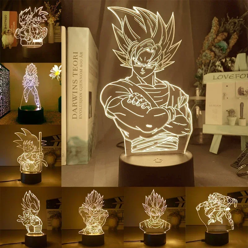 Dragon Ball Z Super Saiyan Veg - Desk Setup Lamp บทวิจารณ์และราคา
