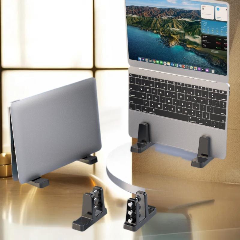 2 ชิ้น ขาตั้งแล็ปท็อปแนวตั้งแบ - Vertical Laptop Stand บทวิจารณ์และราคา