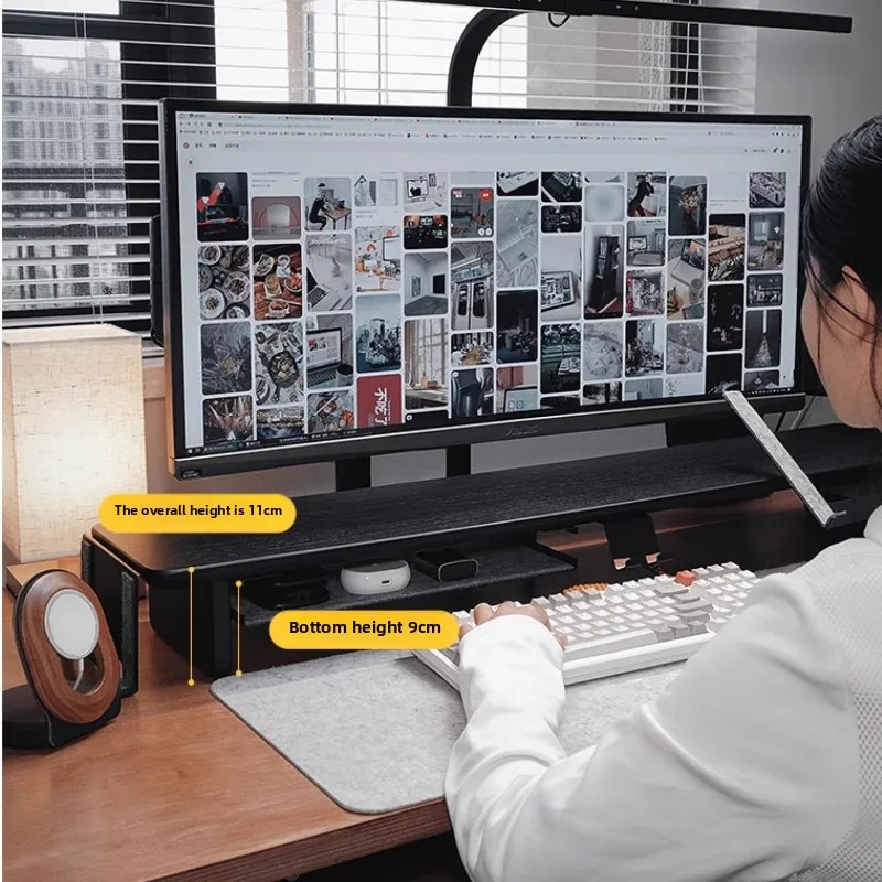 ขาตั้งจอภาพแบบโมดูลาร์ไม้วอลนั - Desk Setup With Laptop And Monitor บทวิจารณ์และราคา