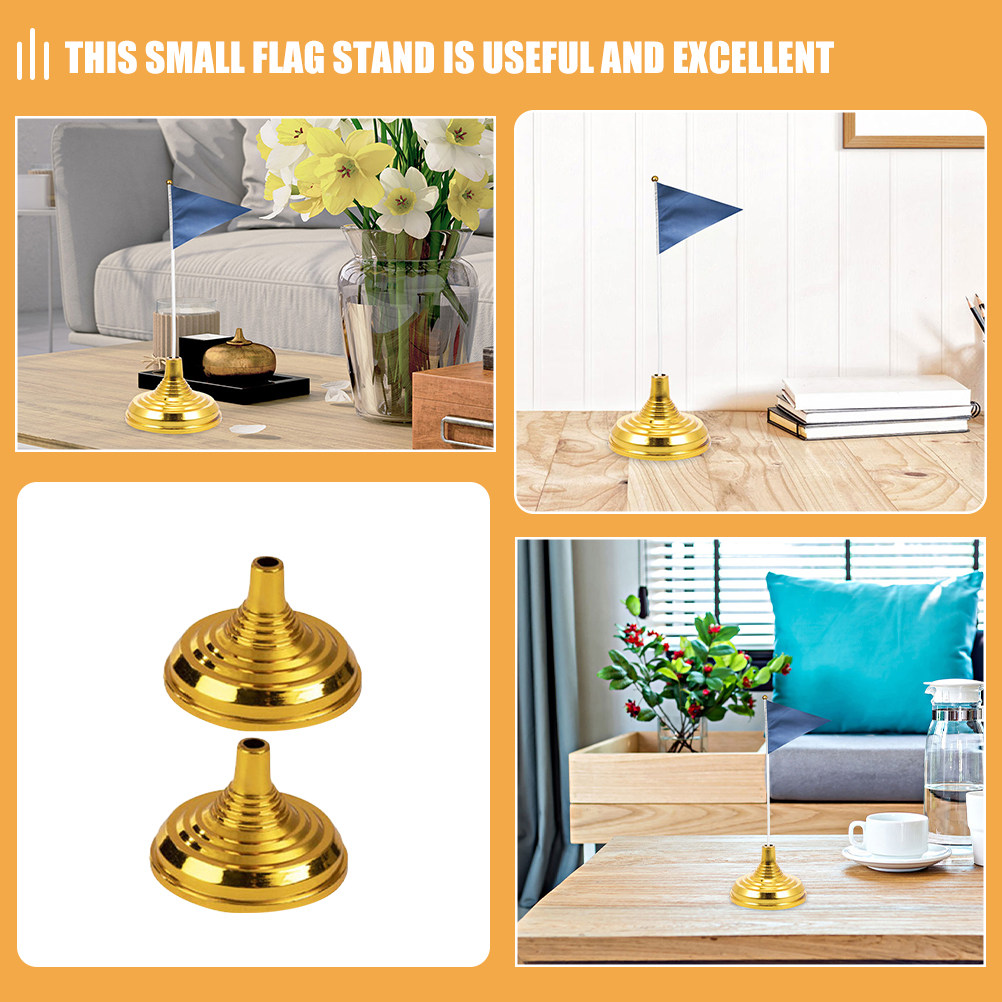 20 ชิ้น ขาตั้งธงพลาสติกขนาดเล็ - Desk Setup Small บทวิจารณ์และราคา