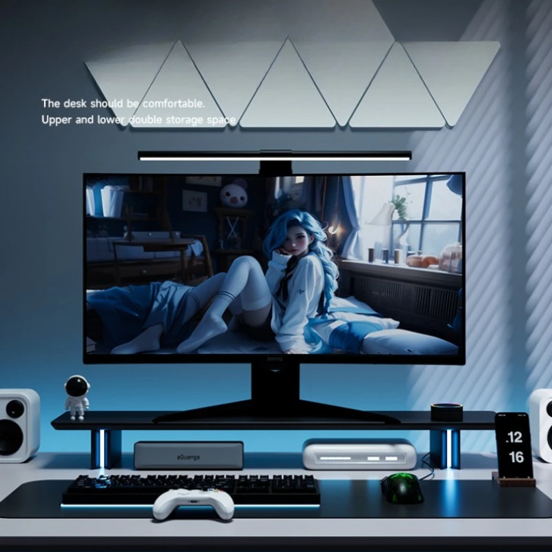 ขาตั้งจอ RGB แบบปรับระดับได้ ส - Desk Setup With Laptop And Monitor บทวิจารณ์และราคา