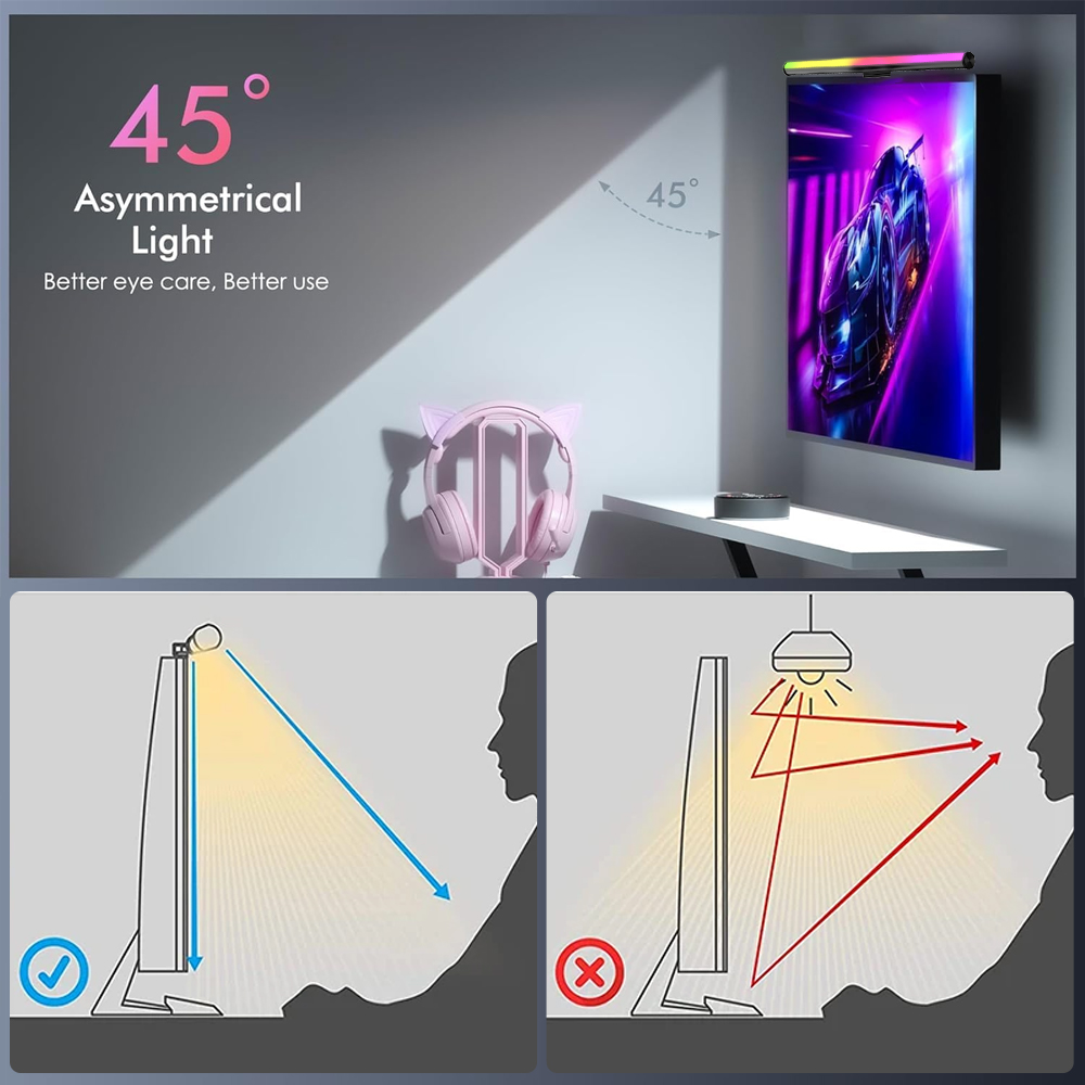 ไฟบาร์สำหรับหน้าจอคอมพิวเตอร์  - Setup Desk Monitor บทวิจารณ์และราคา