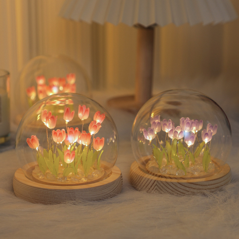 ถุงทิวลิปทำด้วยมือแบบ DIY ทำมื - Desk Setup Lamp บทวิจารณ์และราคา