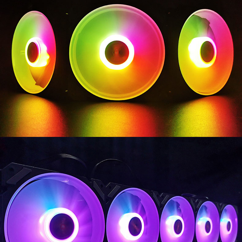 พัดลมเคส ARGB ขนาด 120 มม. 5V  - Desk Setup Lamp บทวิจารณ์และราคา