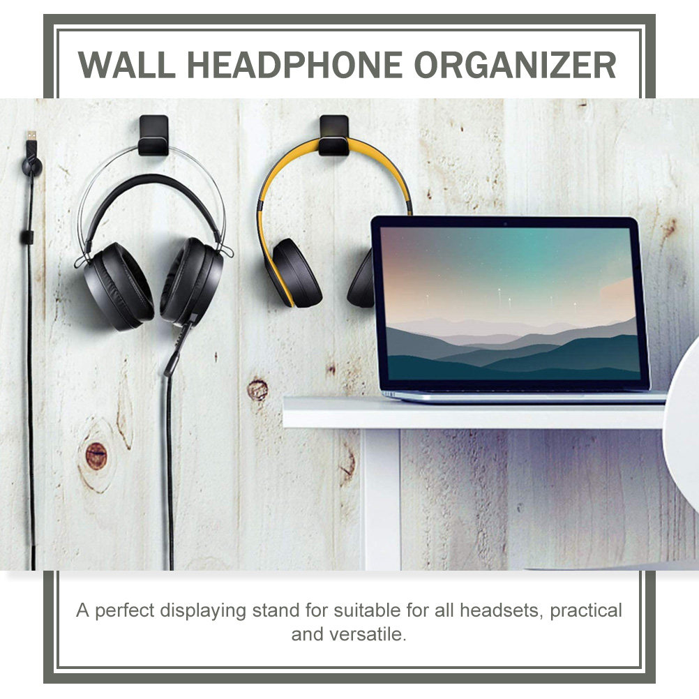2 ชิ้น ที่แขวนหูฟังติดผนัง อะค - Desk Setup Headphones บทวิจารณ์และราคา