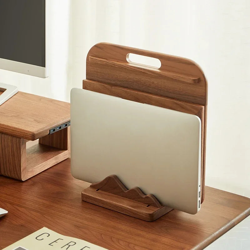 แท่นวางแล็ปท็อปไม้แบบกำหนดเอง  - Vertical Laptop Stand บทวิจารณ์และราคา