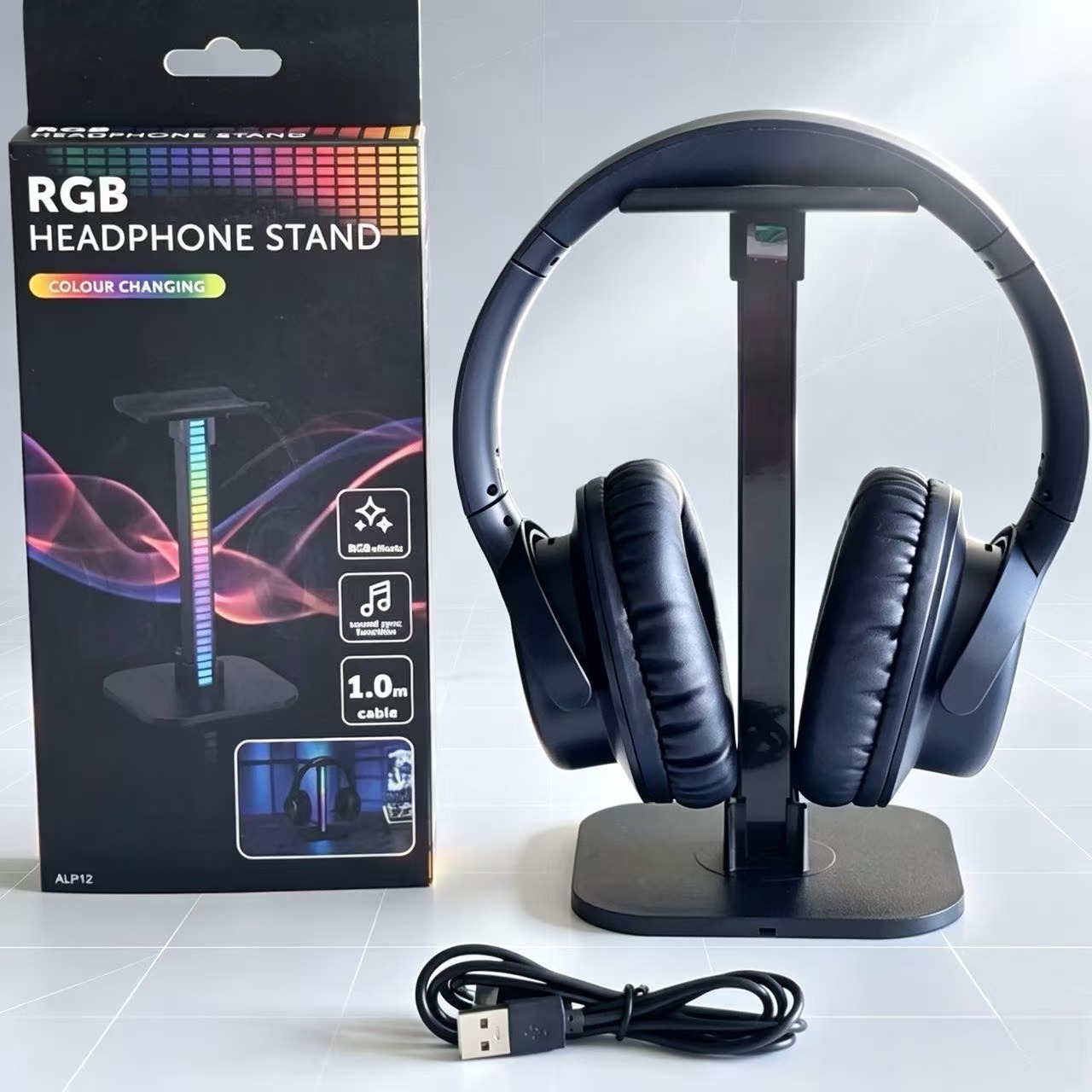 ขาตั้งหูฟังเกมมิ่งแบบ USB พร้อ - Headphone Hook Under บทวิจารณ์และราคา