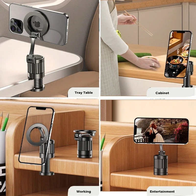 ที่ยึดโทรศัพท์แบบแม่เหล็กหมุนไ - Desk Setup Essentials บทวิจารณ์และราคา