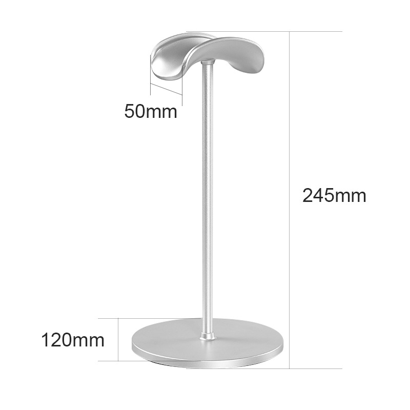 โลหะหัวขาตั้งหูฟังลื่นที่ถอดออ - Headphone Hook Under บทวิจารณ์และราคา