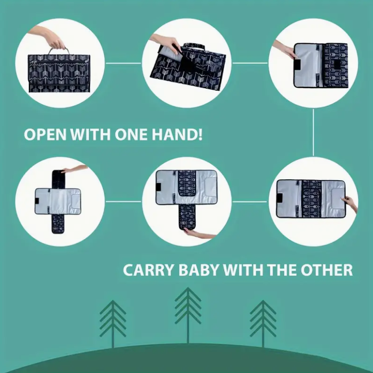 แผ่นรองเปลี่ยนผ้าอ้อมแบบพกพาสำ - Desk Setup Essentials บทวิจารณ์และราคา