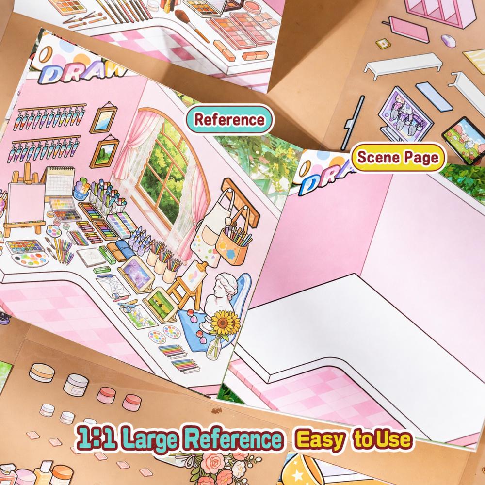 การ์ดเลิฟเวอร์ 12 ชิ้น [ชุดมุม - Desk Setup For Journaling บทวิจารณ์และราคา