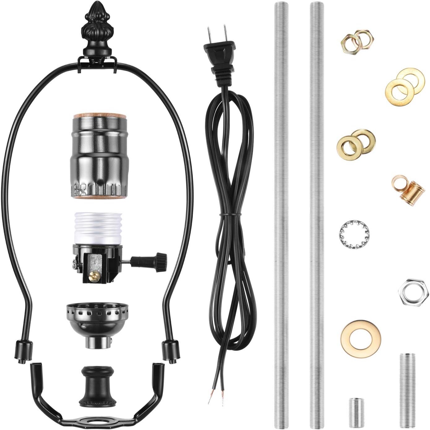 ชุดสายไฟสำหรับโคมไฟตั้งโต๊ะหรื - Desk Setup Essentials บทวิจารณ์และราคา