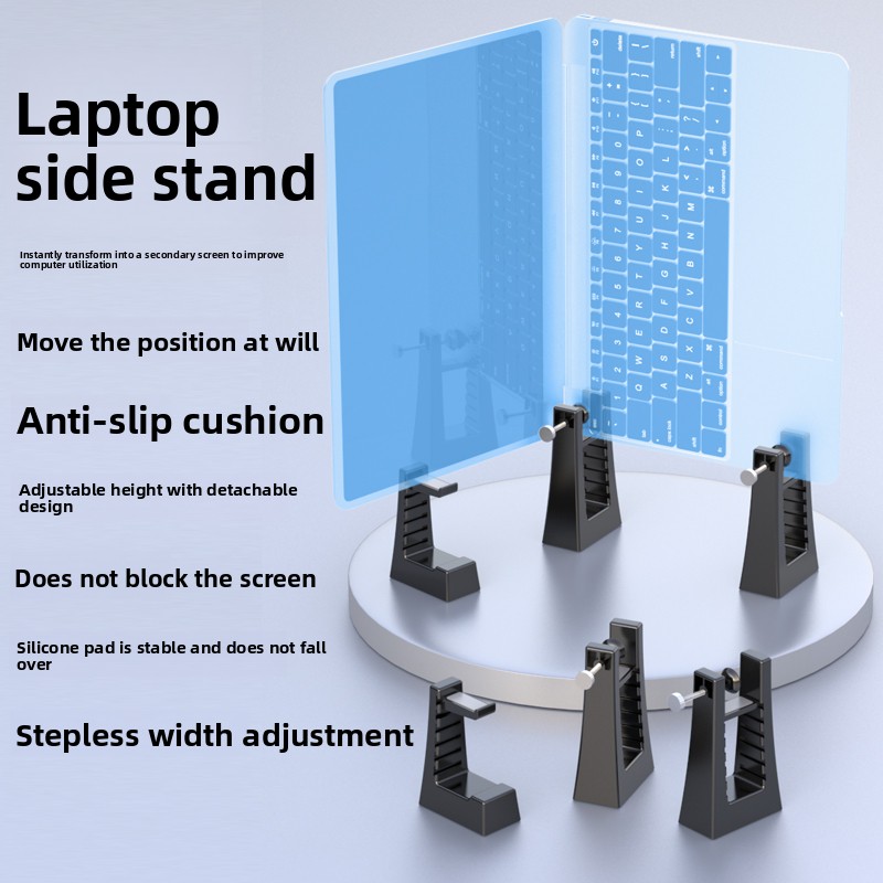 ขาตั้งคอมพิวเตอร์แบบตั้งข้างสำ - Vertical Laptop Stand บทวิจารณ์และราคา
