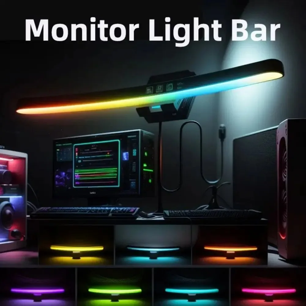 ไฟบาร์สำหรับจอคอมพิวเตอร์ RGB  - Desk Setup Lamp บทวิจารณ์และราคา